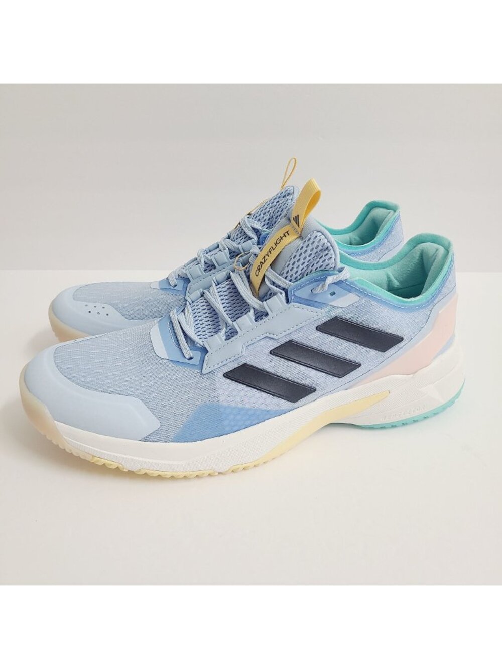 NEW Adidas Womens CrazyFlight 6 Indoor Volleyball Shoes HP7029 Size 11 Blue #1